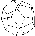 Erdvinis dodekaedro vaizdas
