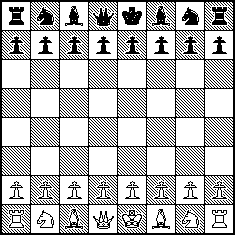 Pradinė šachmatų žaidimo pozicija